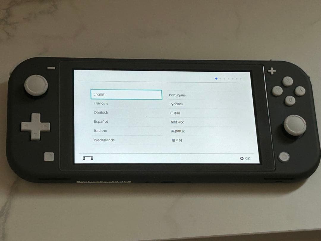 Switch Nintendo Lite グレー