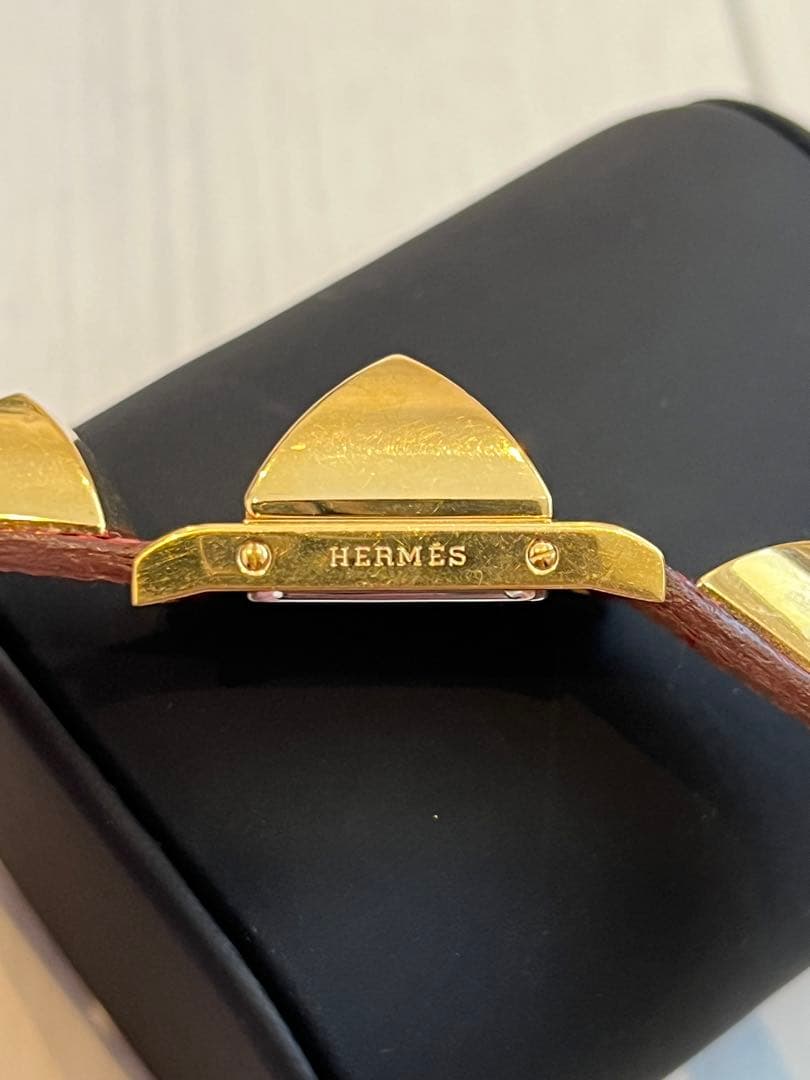 フ*ス様 【入手困難】エルメス メドール クオーツ ブレスレットウォッチ 腕時計