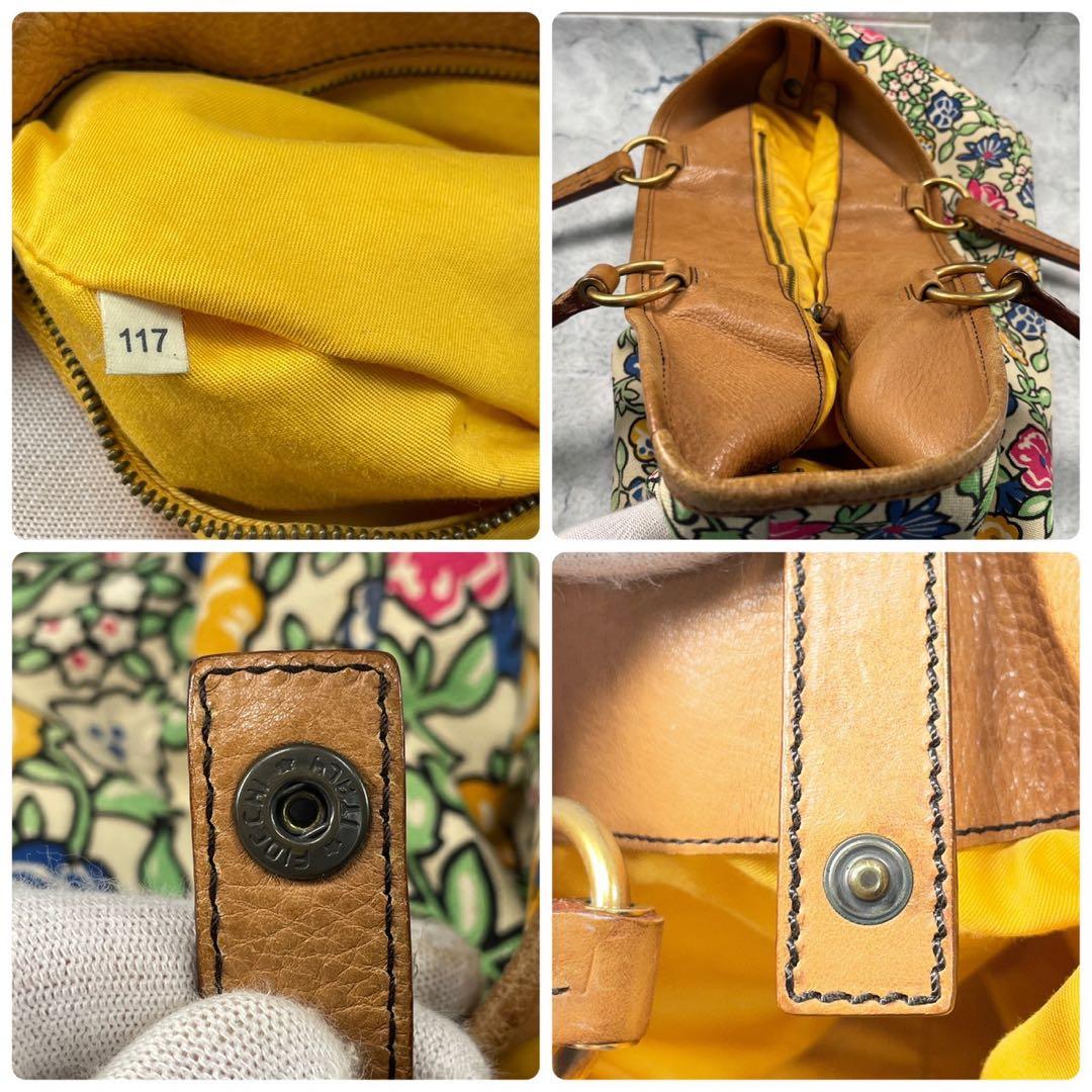 希少✨ MIUMIU トートバッグ 2000s 花柄 キャンバス