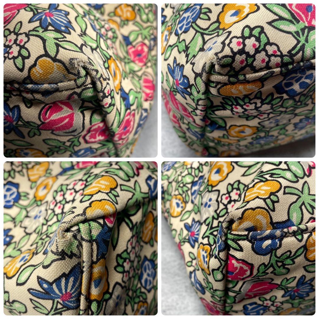 希少✨ MIUMIU トートバッグ 2000s 花柄 キャンバス