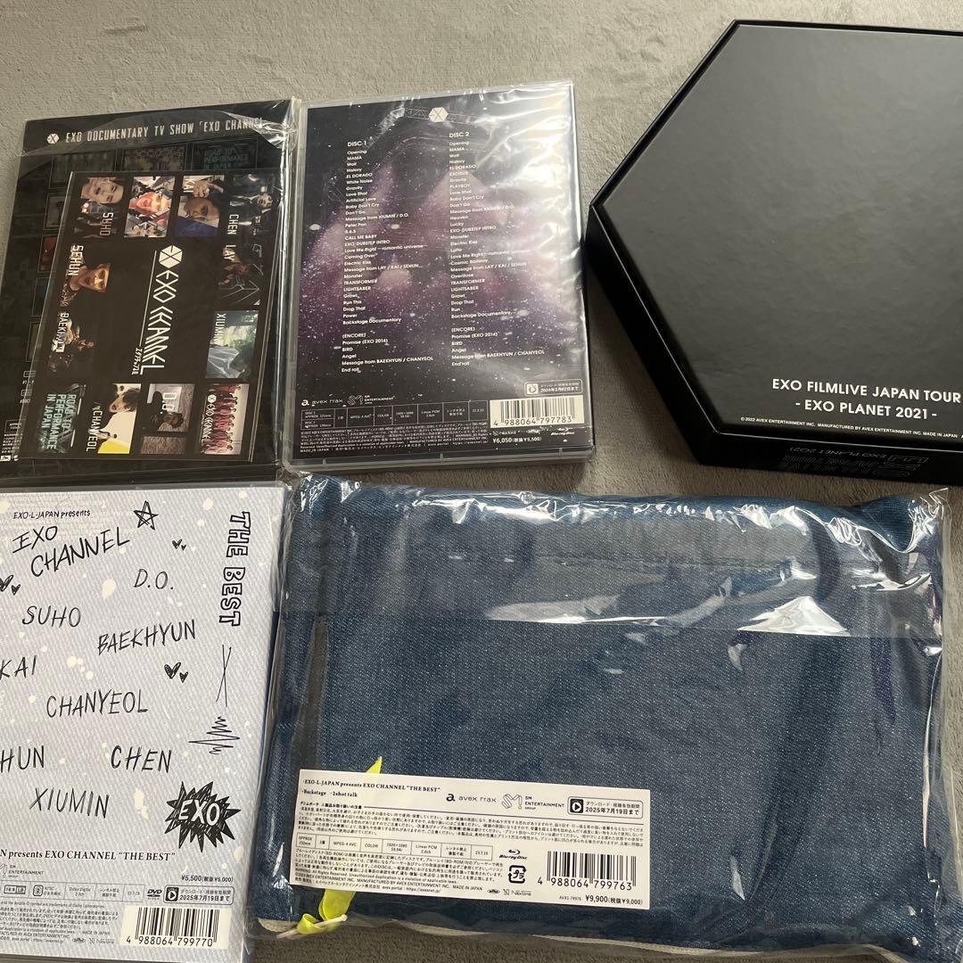 EXO 엑소 DVD Blu-ray EXO PLANET JAPAN 18枚