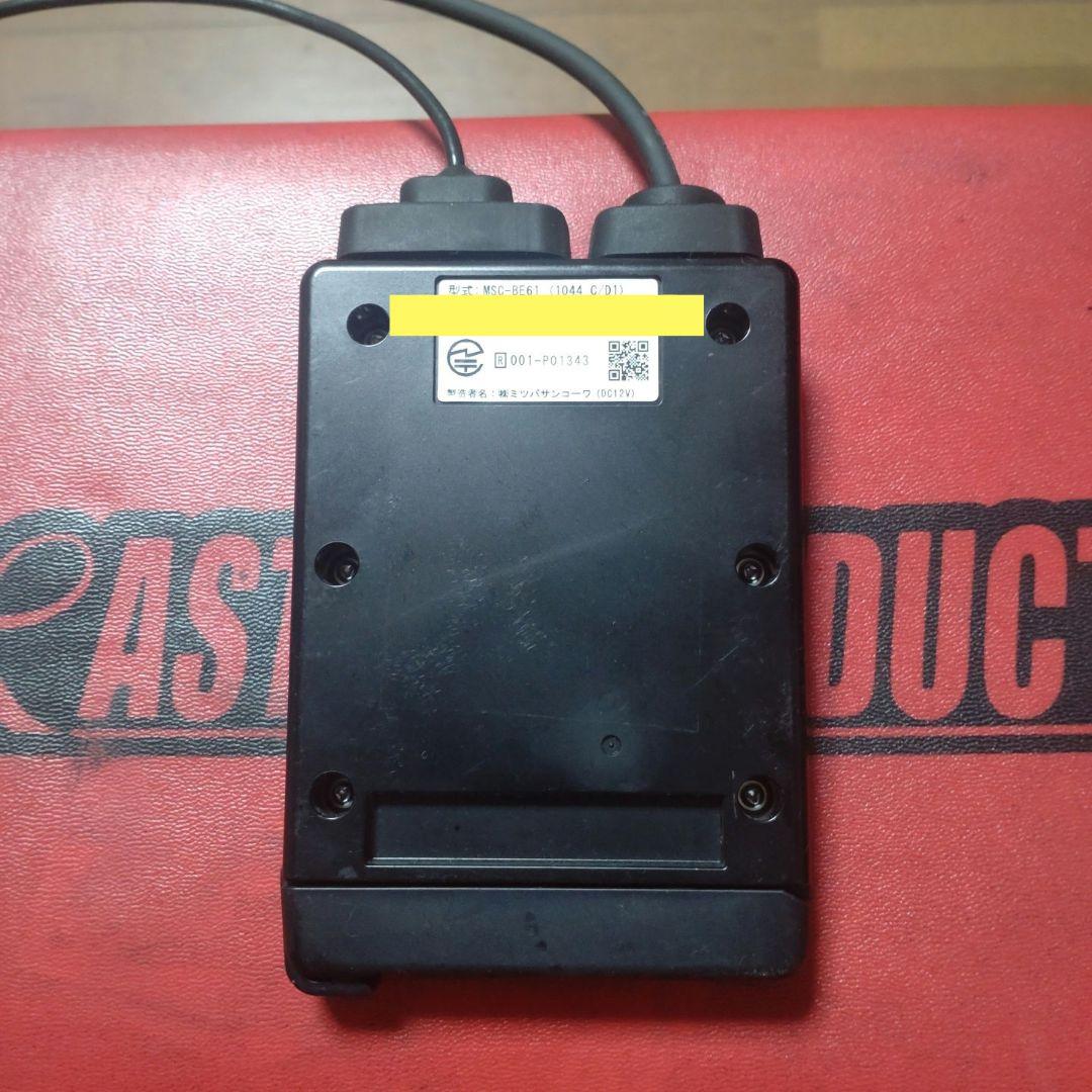 バイク用　ETC　車載器　ミツバ　BE61　（検）ETC2.0　1034