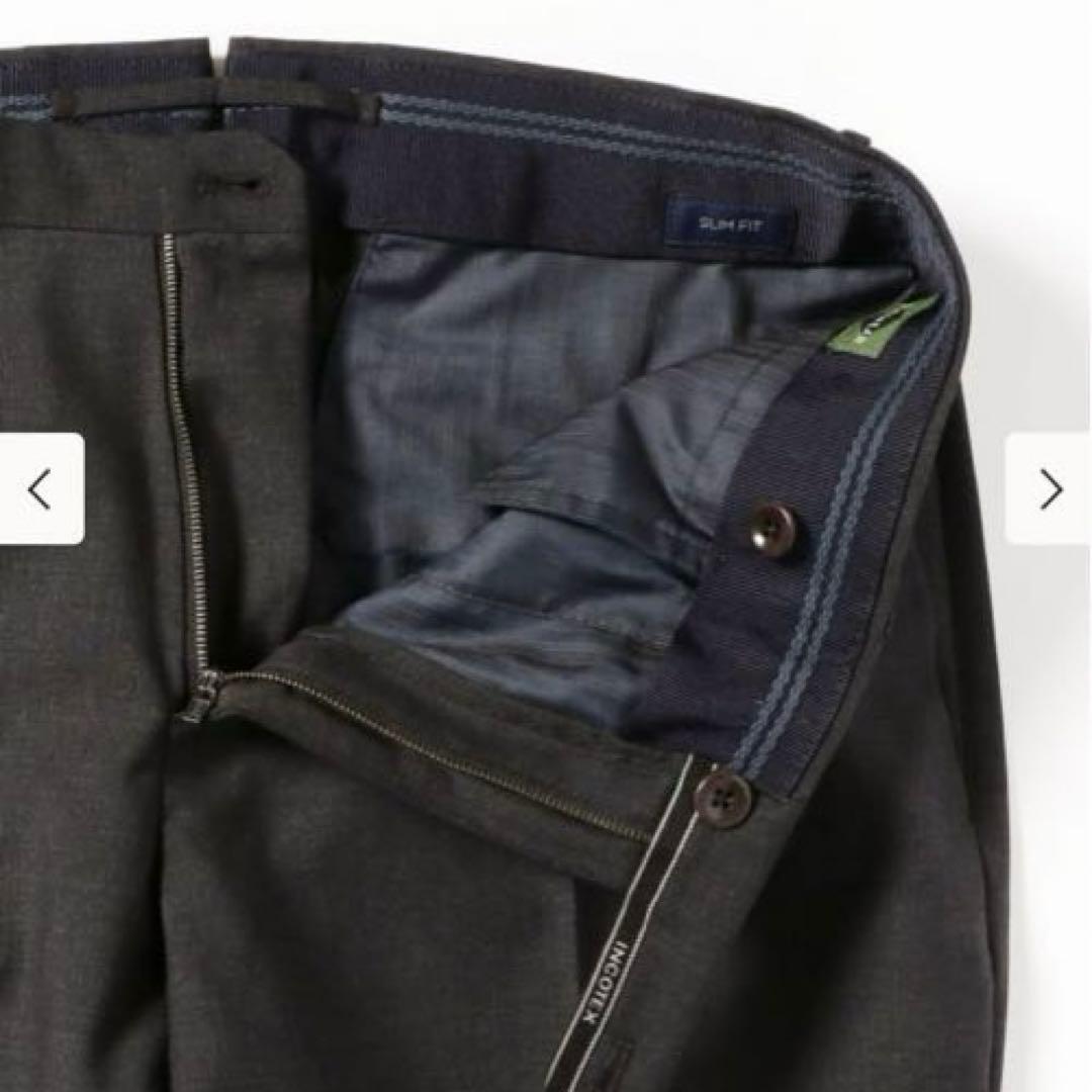 INCOTEX ／ トロピカルウール ノープリーツス ラックス