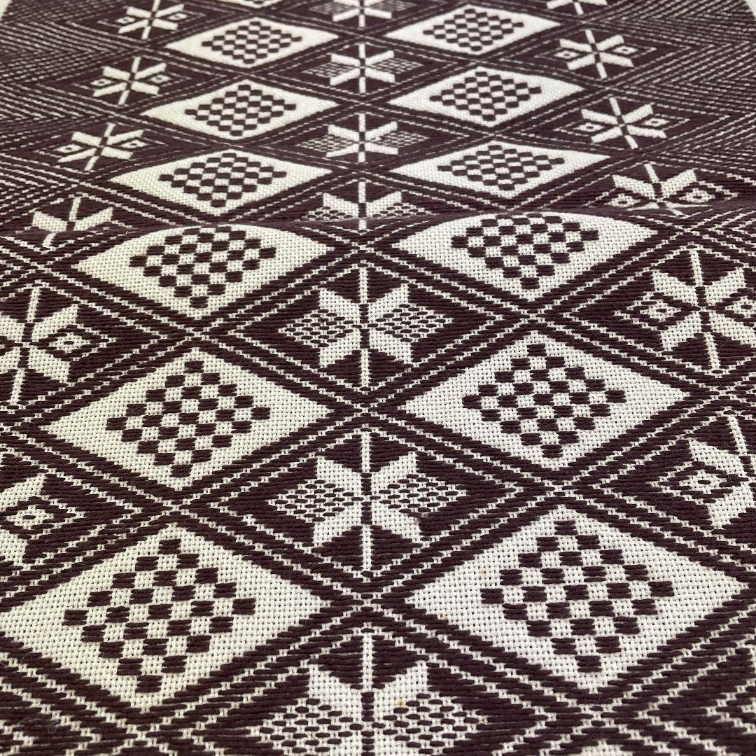 こぎん刺し　テーブルセンター　⑥