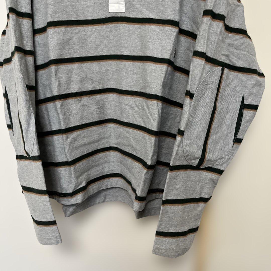 ジャーナルスタンダード新品同様　グレーの長袖ポロシャツ