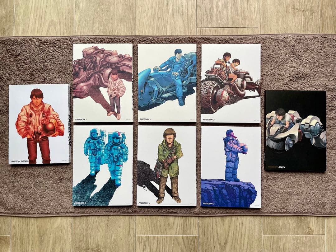 初回限定生産☆超美品★FREEDOM DVD 全8巻セット フリーダム★大友克洋