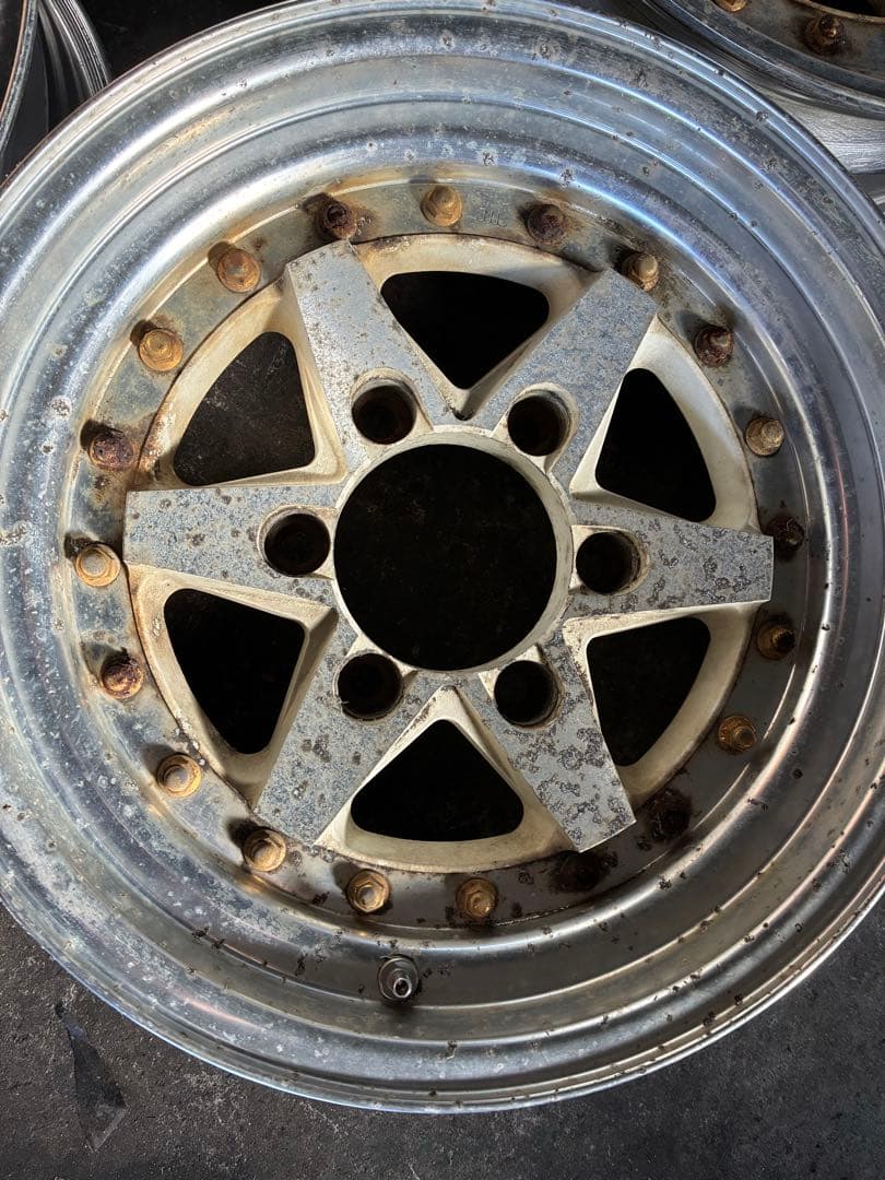 ゆ*ん様 15インチ Speed Ster 多角形デザインホイール 4個セット