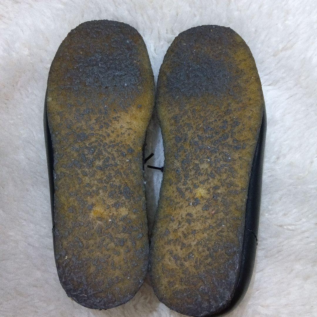 ほぼ新品　Clarks ワラビーブーツ　レザー　ブラック　26㎝