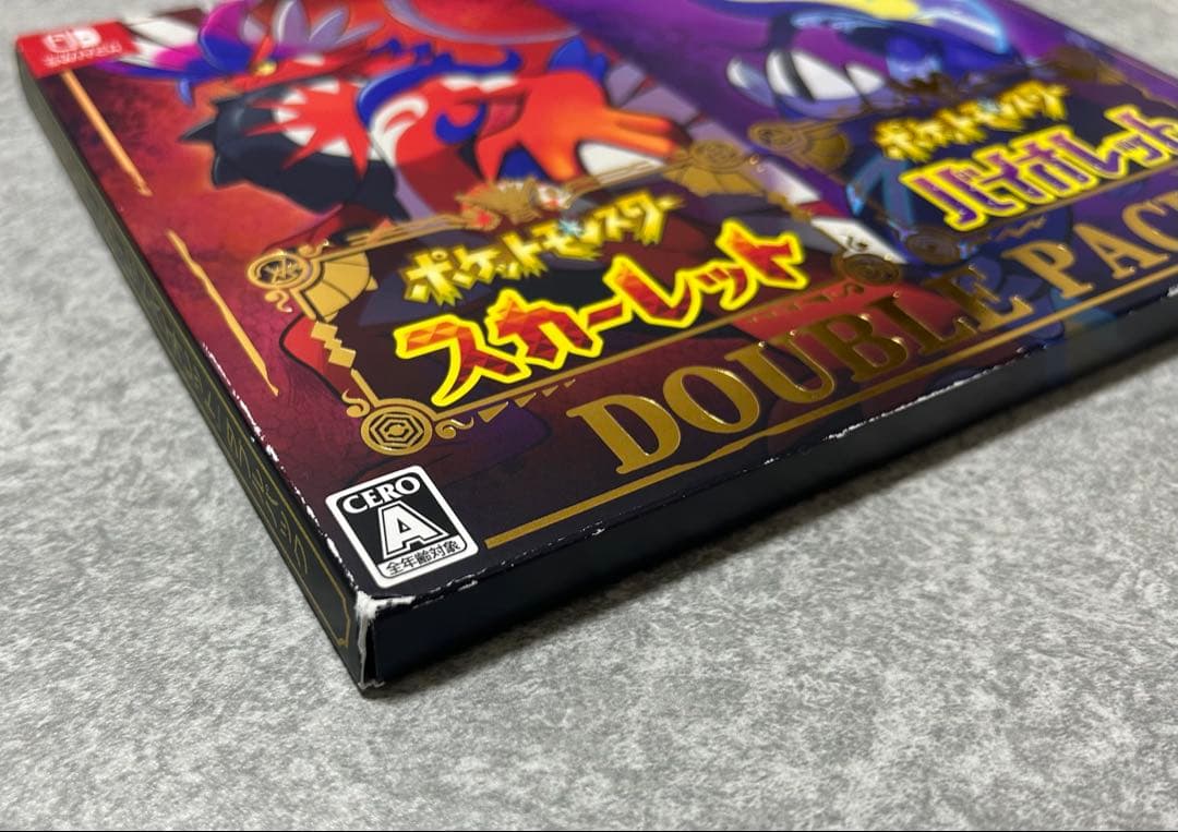 ポケモン　ポケットモンスター スカーレット　バイオレット ダブルパック