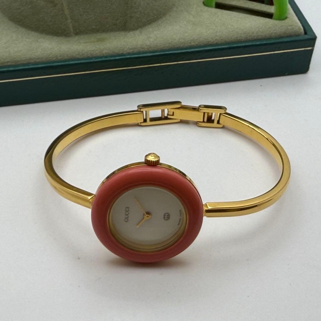 動作未確認　デッドストック　グッチ　チェンジベゼル　1100L 箱ベゼル10個付