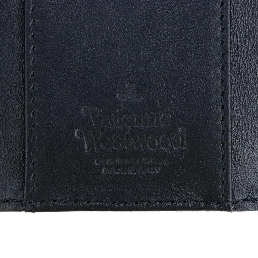 ヴィヴィアンウエストウッド キーケース サフィアーノ 4連 ブラック ゴールド