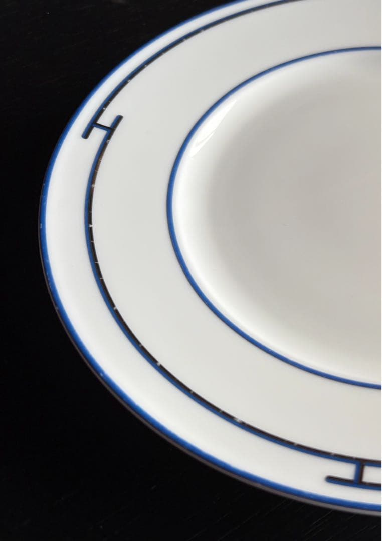 破格！HERMES エルメス シェーヌダンクル、リズム 皿　3点セット