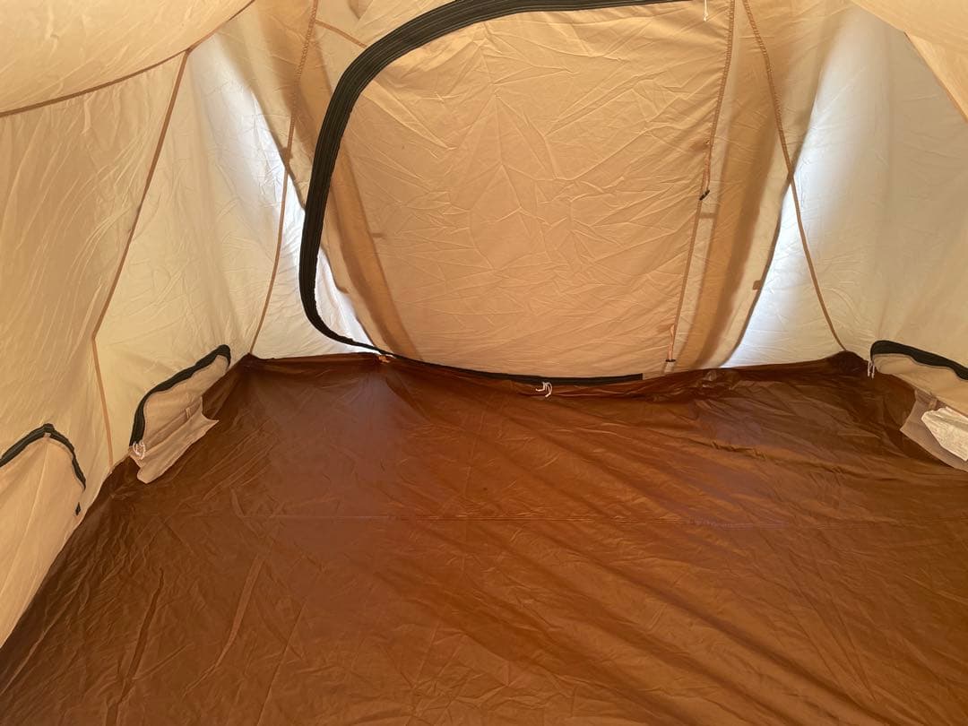 DOD カマボコテント3M（タン） T5-689-TN／KAMAZASHIKI付