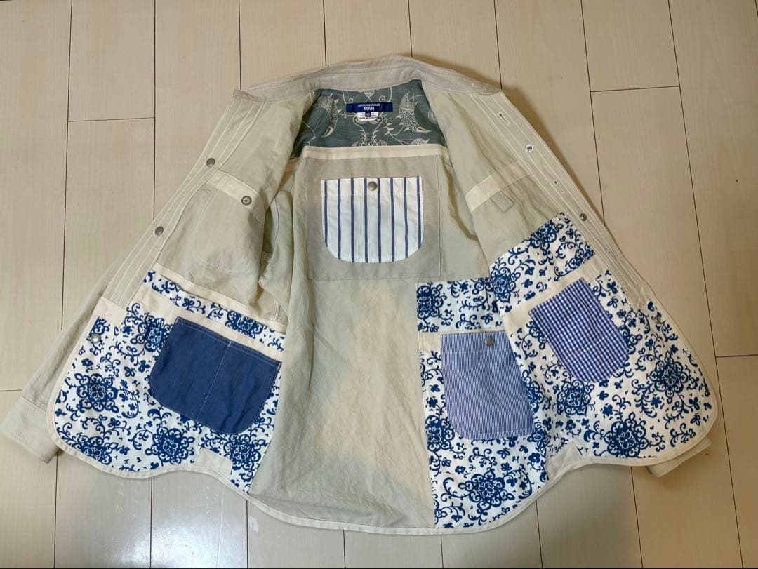 いかりんぐJUNYA WATANABE MAN 綿リネンクロス