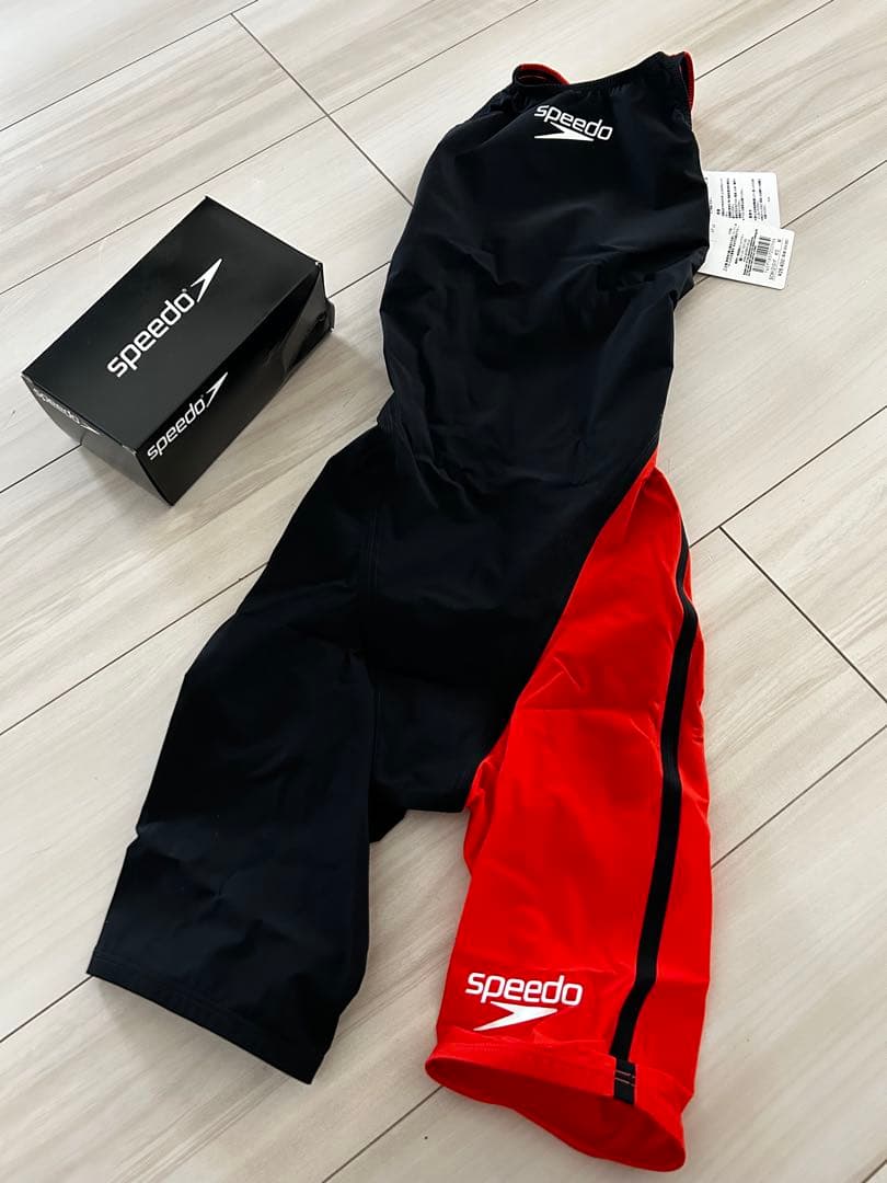 新品　SPEED ファストスキンプロ3オープンバックニースキン　M 高速水着