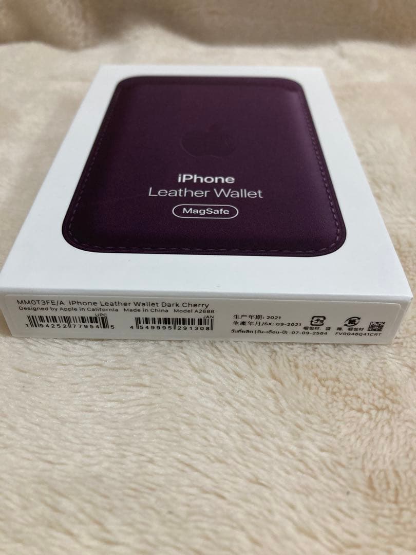 m*t様 アップル純正　magsafe対応iphone レザーウオレース