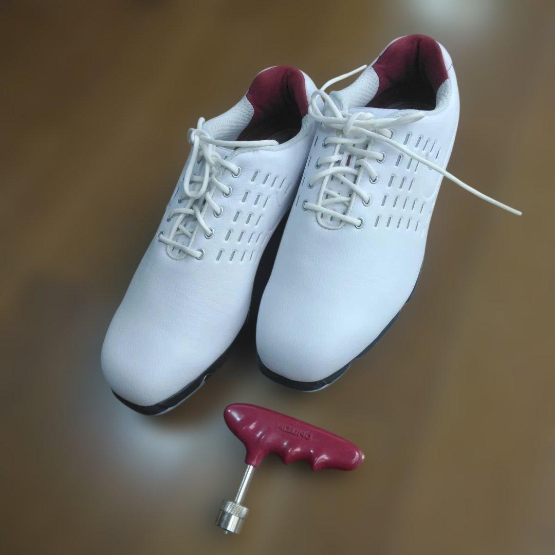 新品未使用【フットジョイ】ゴルフシューズ25.5㎝ホワイト