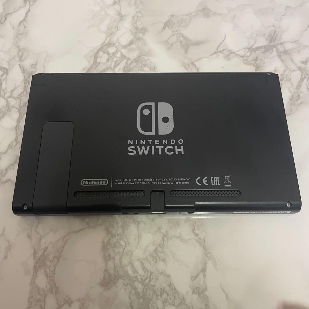 Nintendo Switch 赤青本体 ドック付き　箱無し