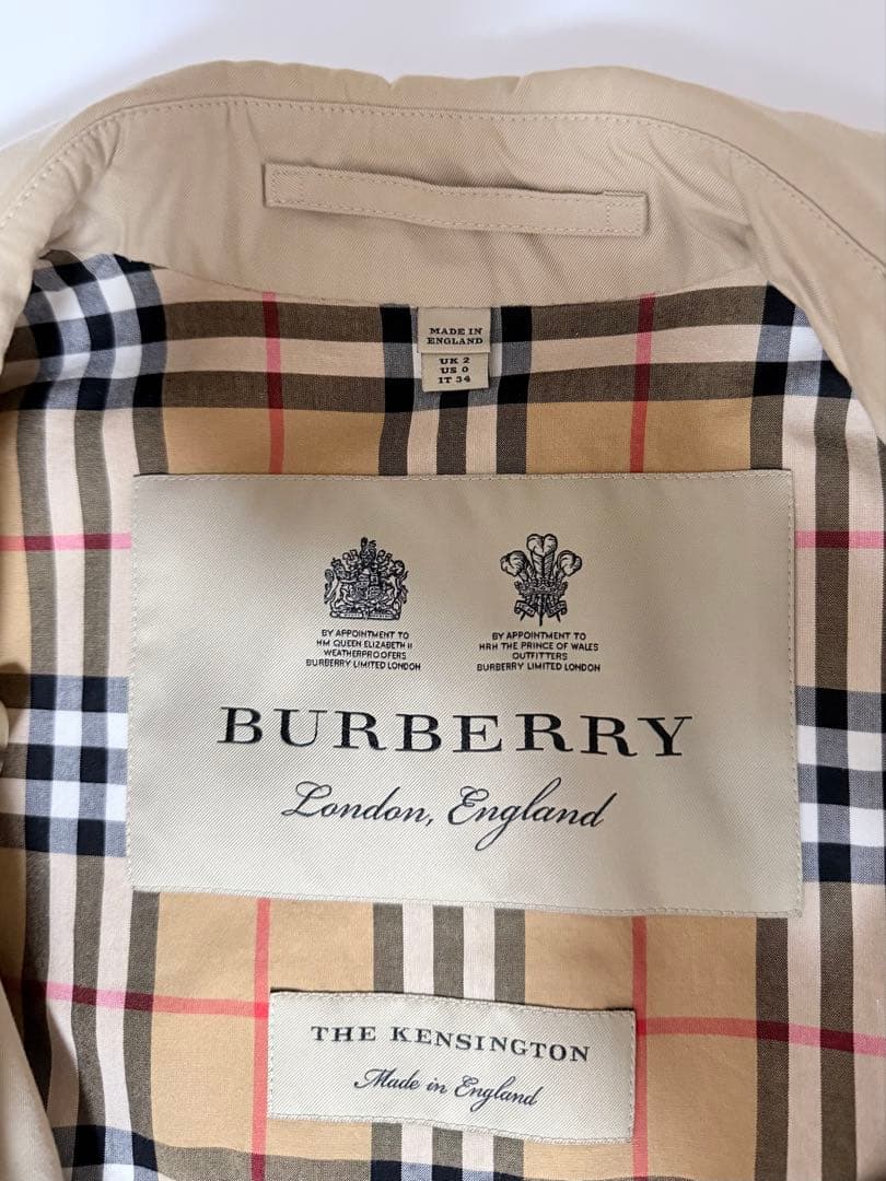 バーバリー　ロング ケンジントン ヘリテージ トレンチコート