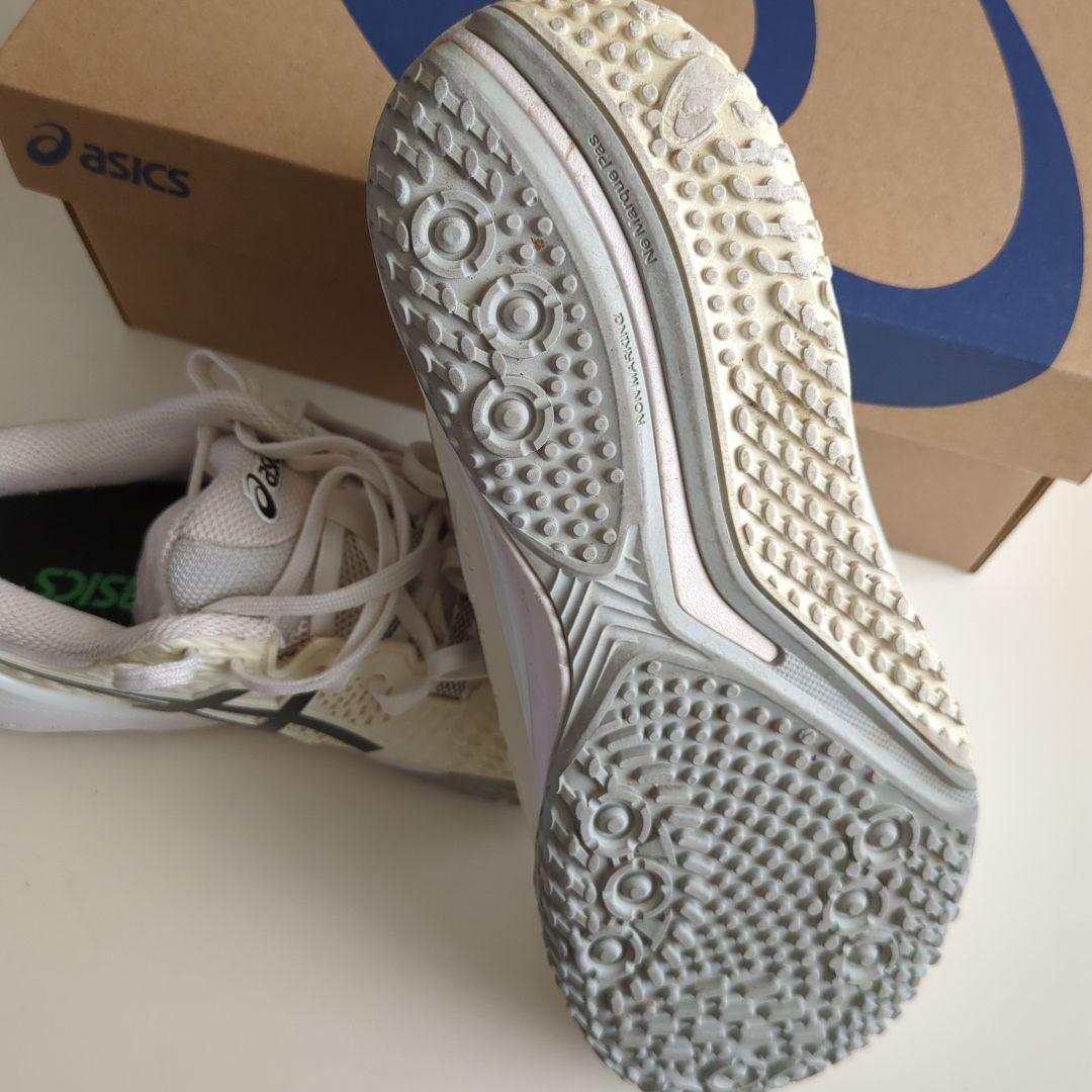 アシックス GEL-RESOLUTION 25cm オムニクレー 白