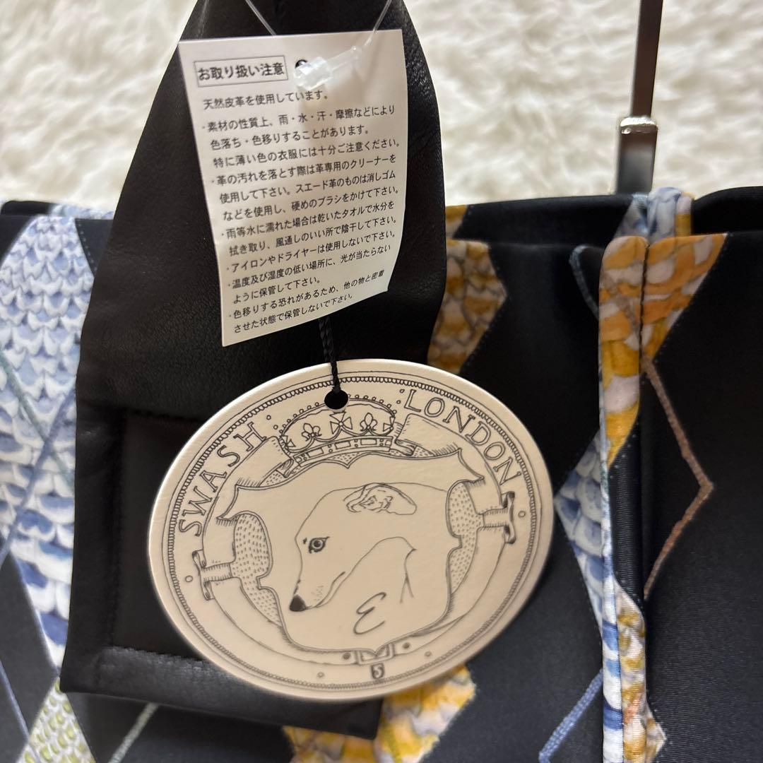 ☆新品 激レア カワカワ アーガイル柄 トートバッグ スウォッシュロンドン ☆