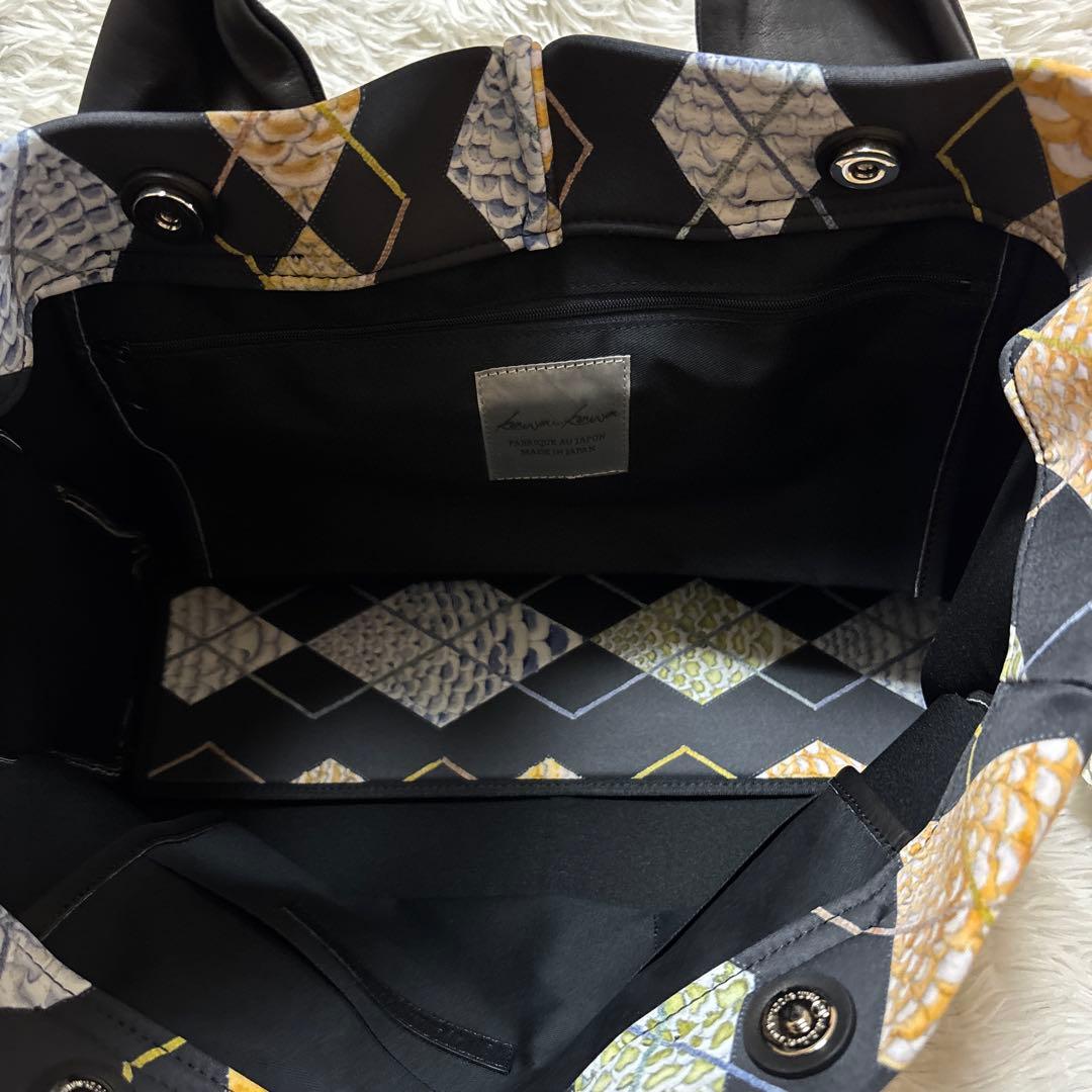 ☆新品 激レア カワカワ アーガイル柄 トートバッグ スウォッシュロンドン ☆