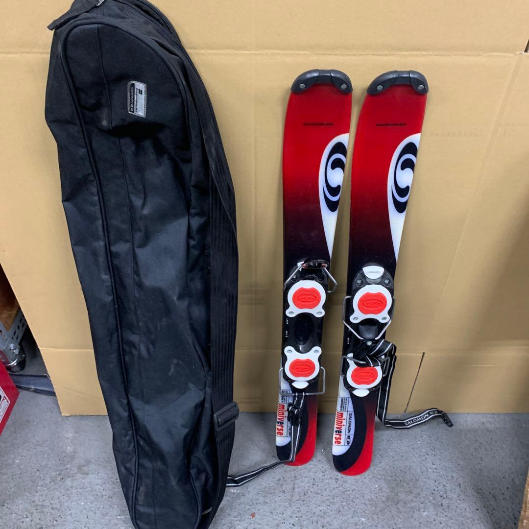 美品　SALOMON miniverse 90 スキー ケース付き