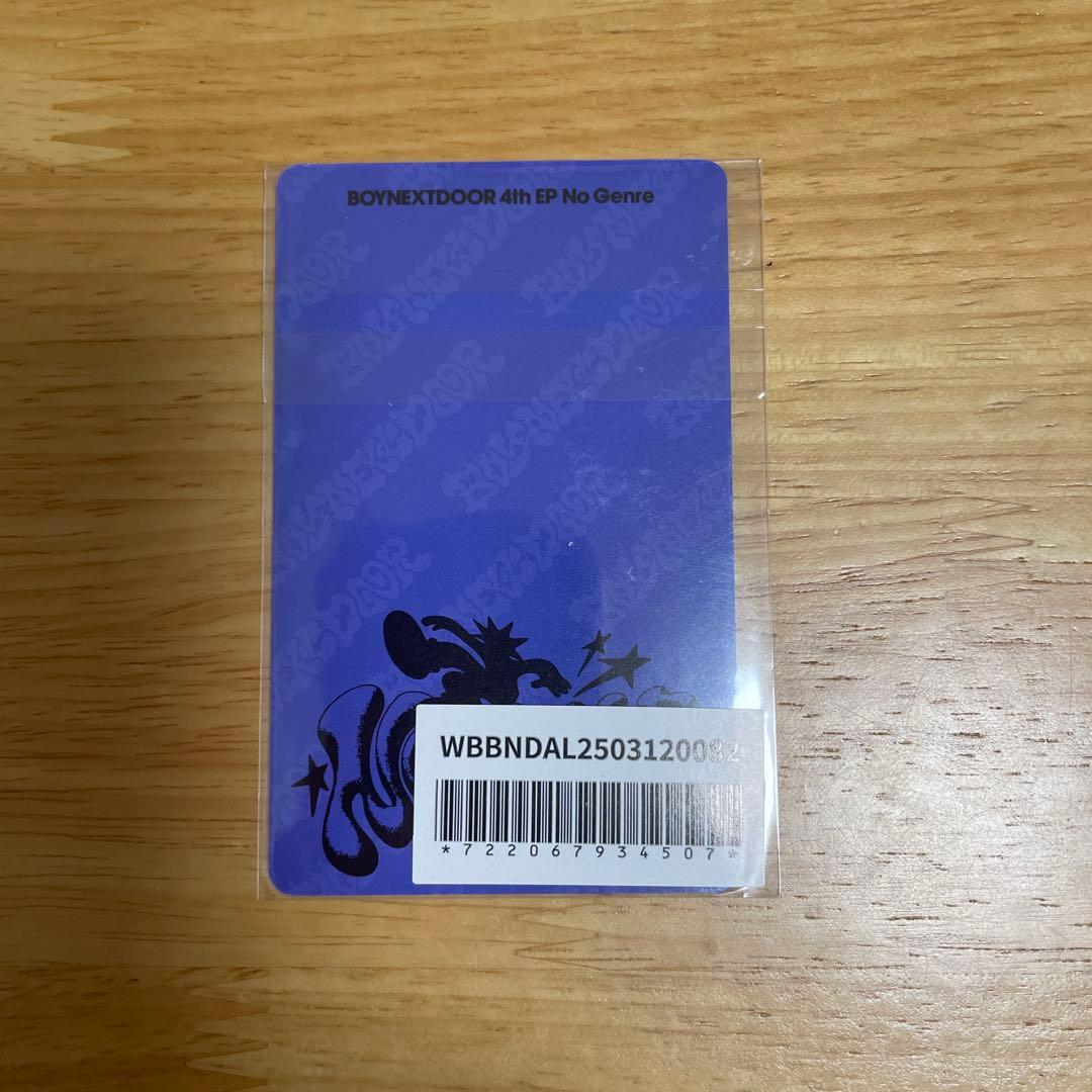 BOYNEXTDOOR テサン weverse JP トレカ ラキドロ