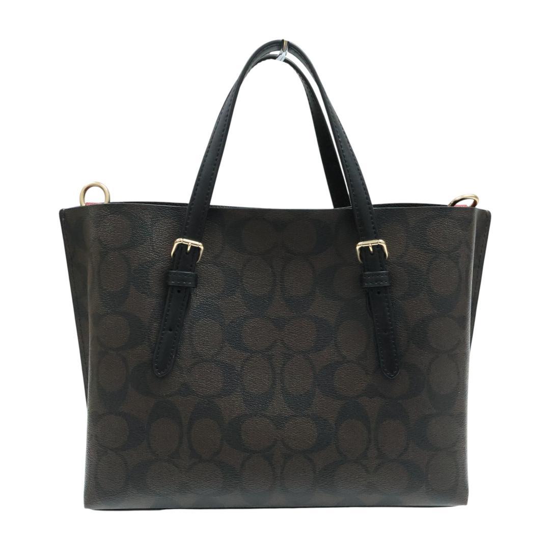 美品 COACH コーチ モリー トート25 2way シグネチャー C4250