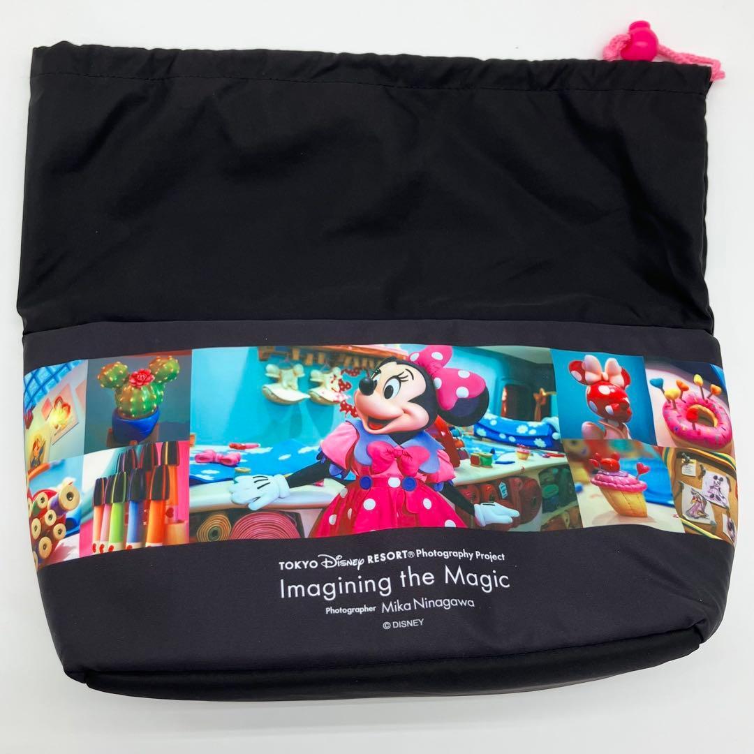 ディズニー イマジニングザマジック ミニースタイルスタジオ トートバッグ ポーチ