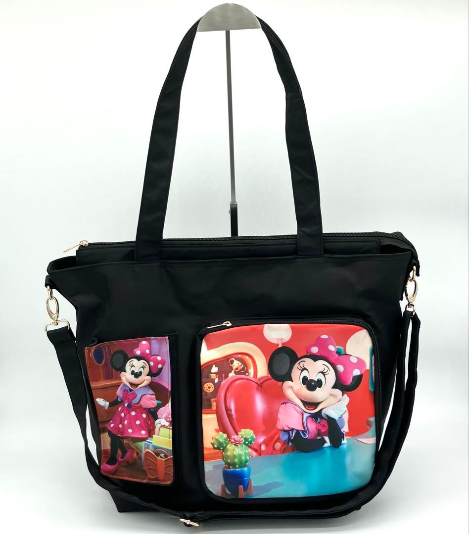 ディズニー イマジニングザマジック ミニースタイルスタジオ トートバッグ ポーチ