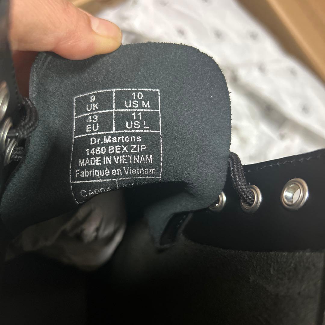 ドクターマーチン　ジッパーブーツ