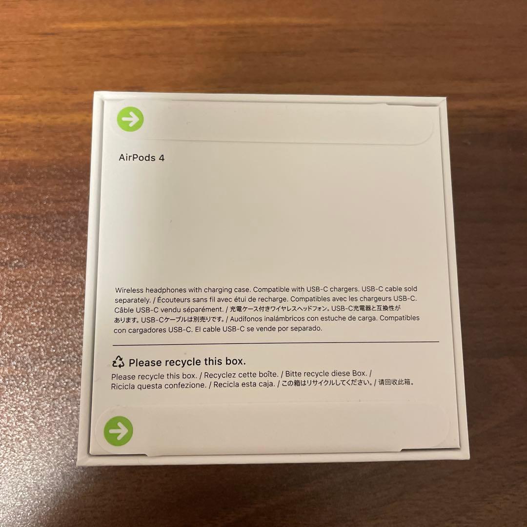 (新品、未開封)AirPods4