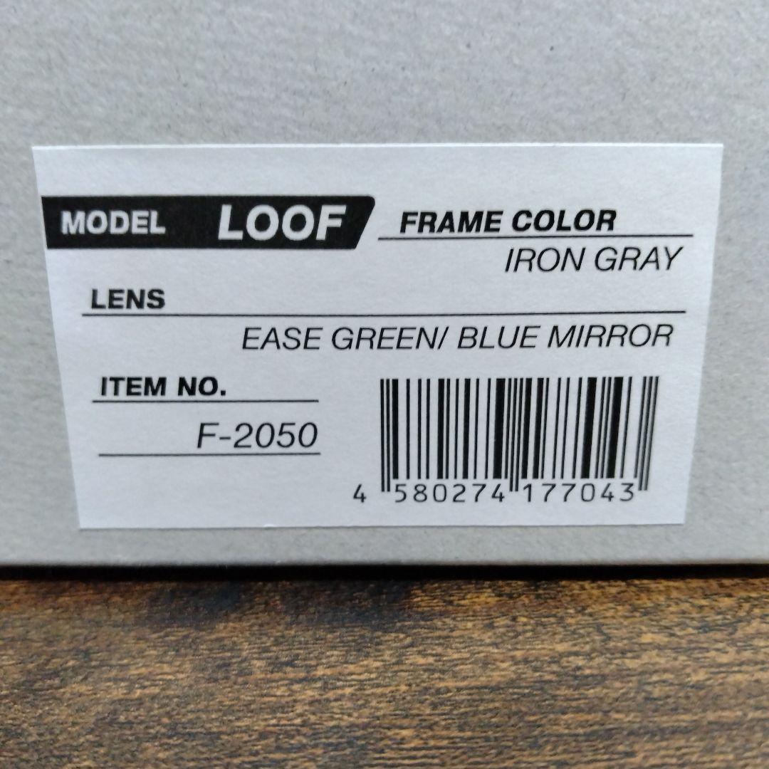 ZEQUE 偏光グラス LOOF F−2050 ゼクー ルーフ イーズグリーン