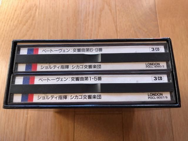 ショルティ ベートーヴェン交響曲全集 6CD シカゴ響 いna5046