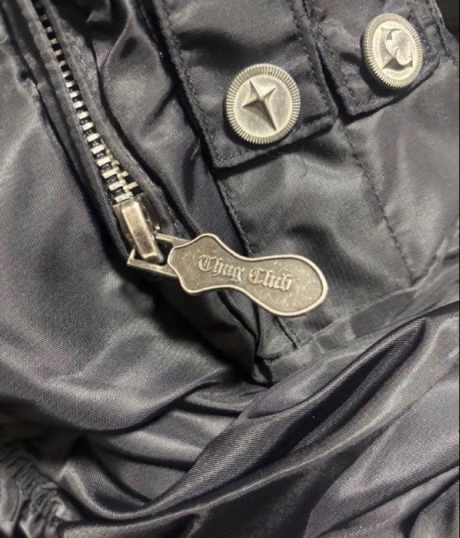 thug clubサグクラブ似　ma-1フライトジャケット