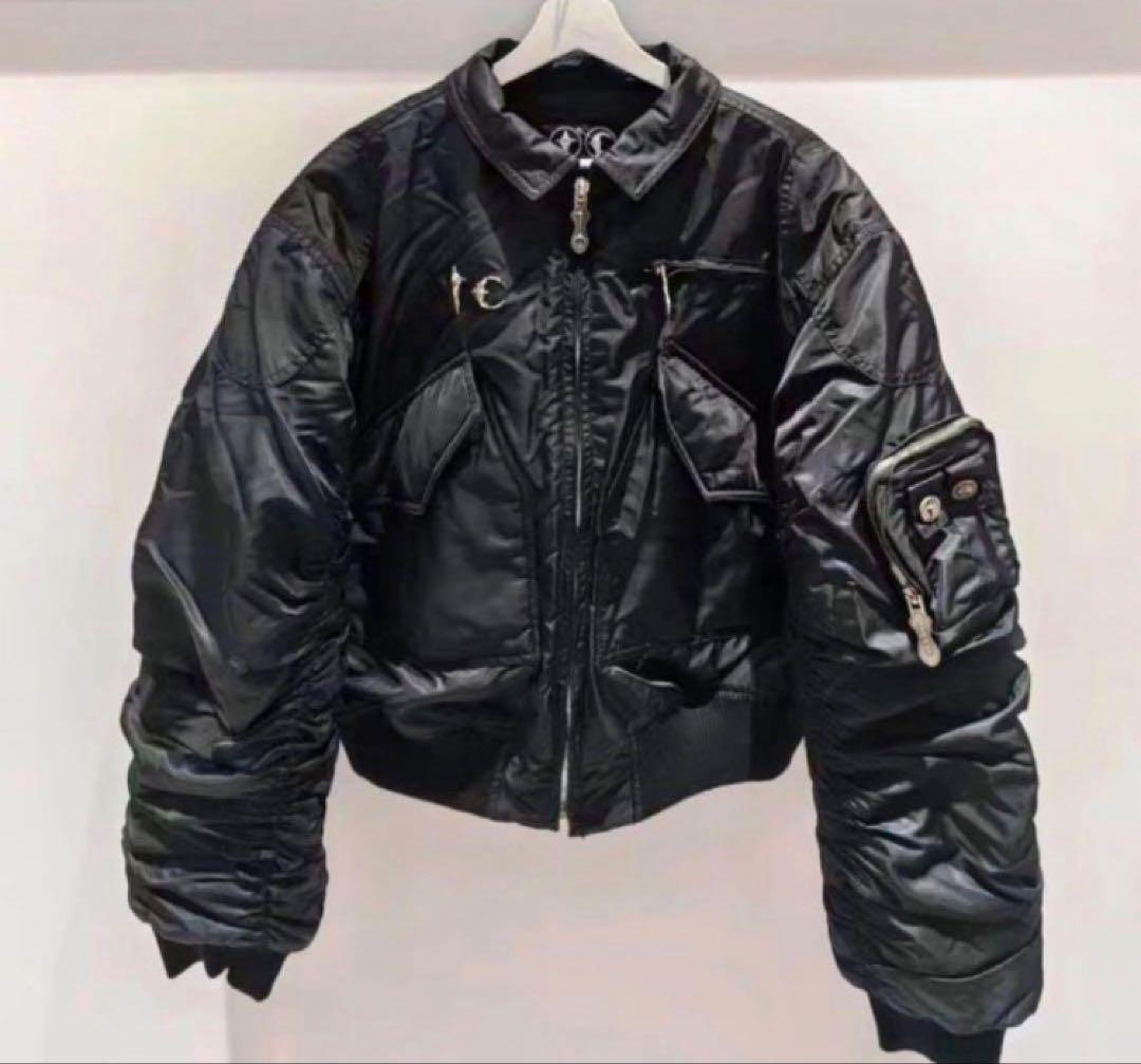 thug clubサグクラブ似　ma-1フライトジャケット