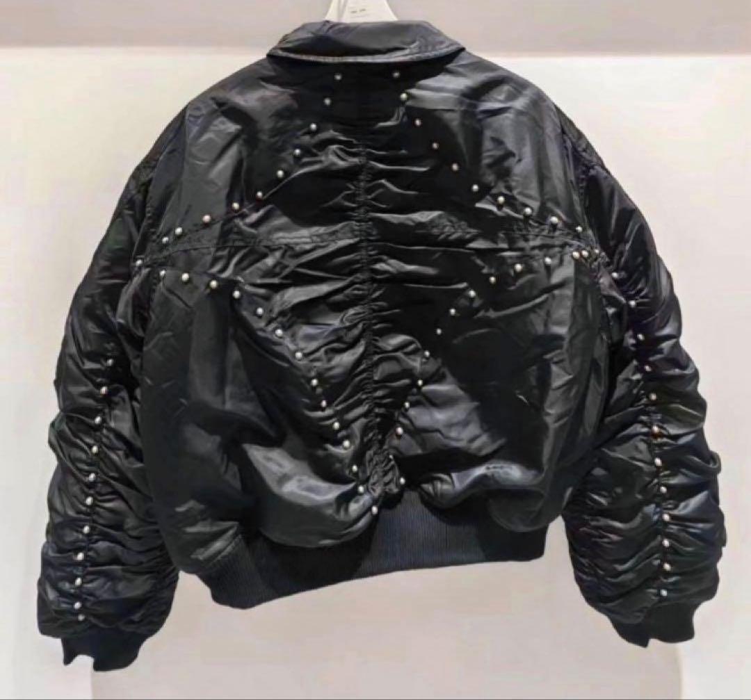 thug clubサグクラブ似　ma-1フライトジャケット