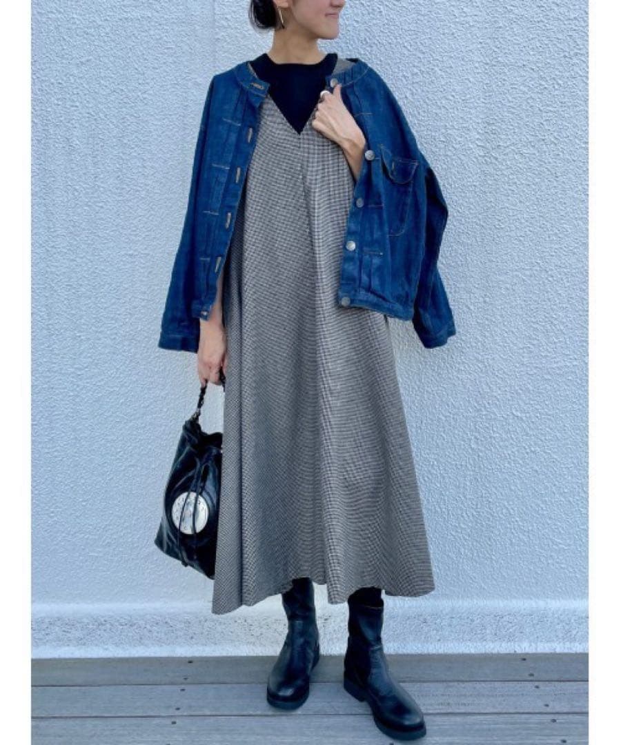 美品 BEARDSLEY ビアズリー フレアージャンパースカート 1