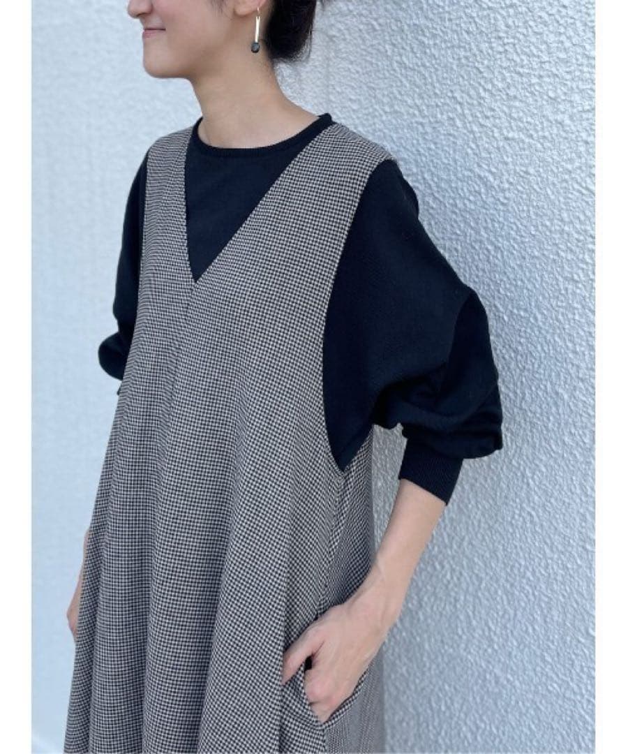 美品 BEARDSLEY ビアズリー フレアージャンパースカート 1