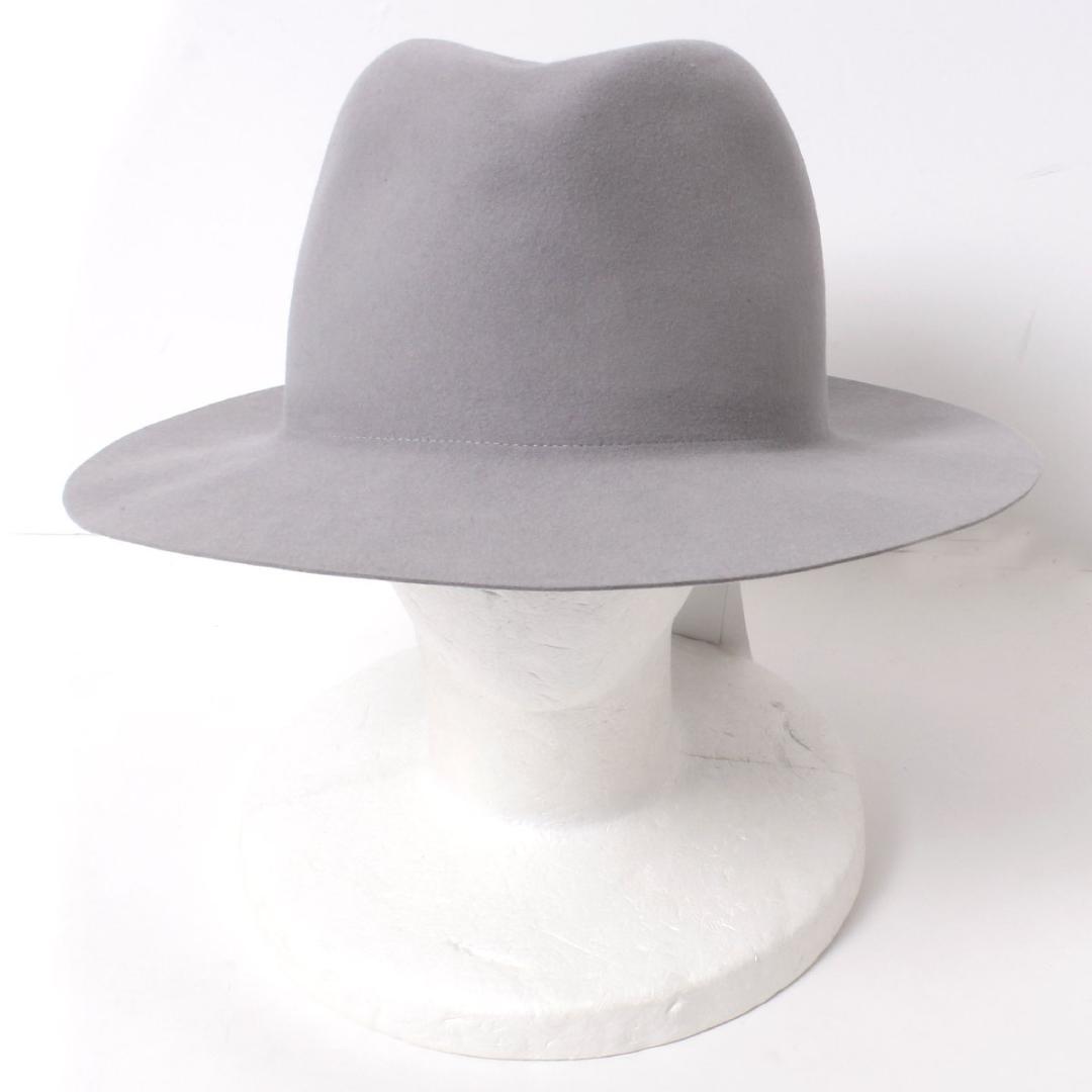 KIJIMA TAKAYUKI BEAVER HAIR FELT HAT グレー