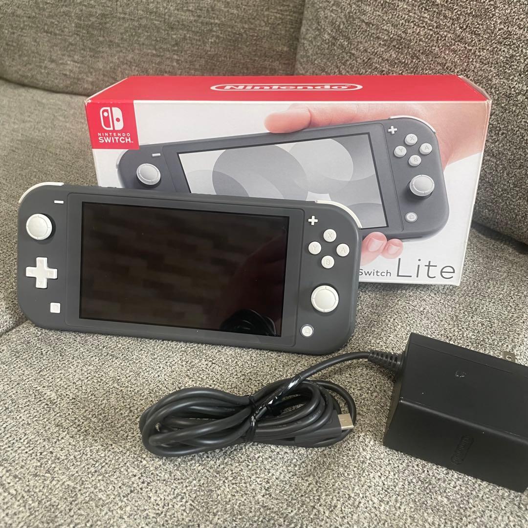 【完品】Nintendo Switch Lite グレー 中古品