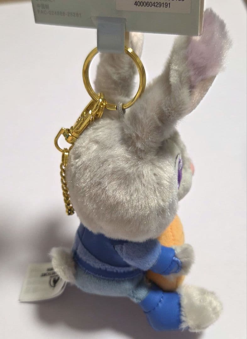 【2点】上海ディズニー ズートピア ニック ジュディ マスコットキーチェーン