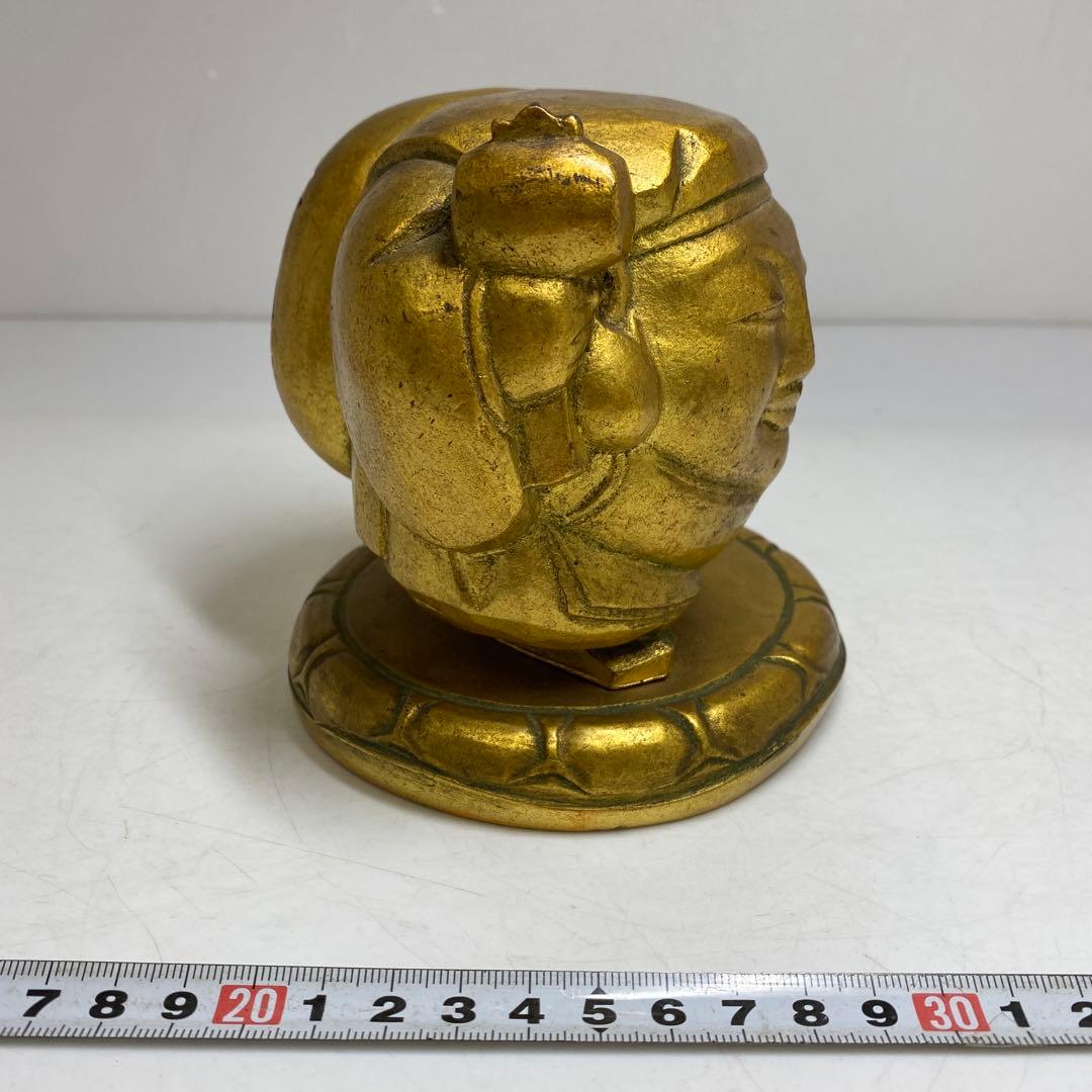 専用　平櫛田中 ブロンズ 大黒置物 高さ約12cm 重さ2731g