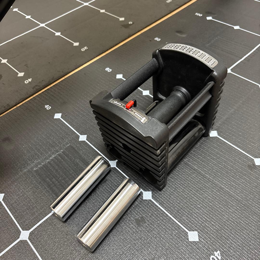 可変式ダンベル 26kg トレーニングベンチセット　HALU