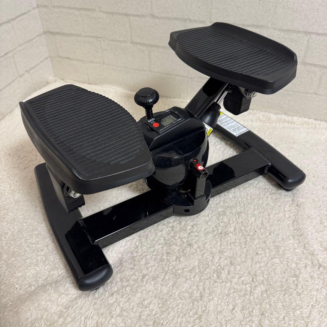 極美品 東急スポーツオアシス　プレミアムツイストエアロステッパーSP-200 黒