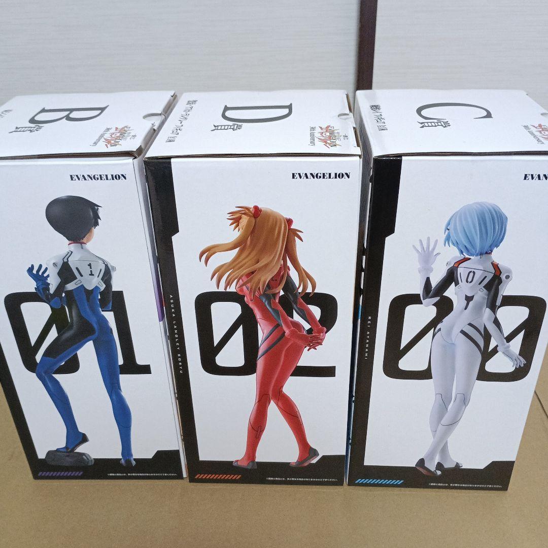 一番くじエヴァンゲリオン 30th Anniversary B賞C賞D賞　未開封