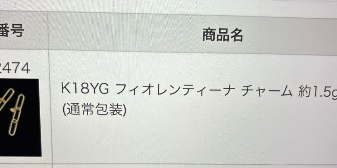 フィオレンティーナ チャーム GSTV