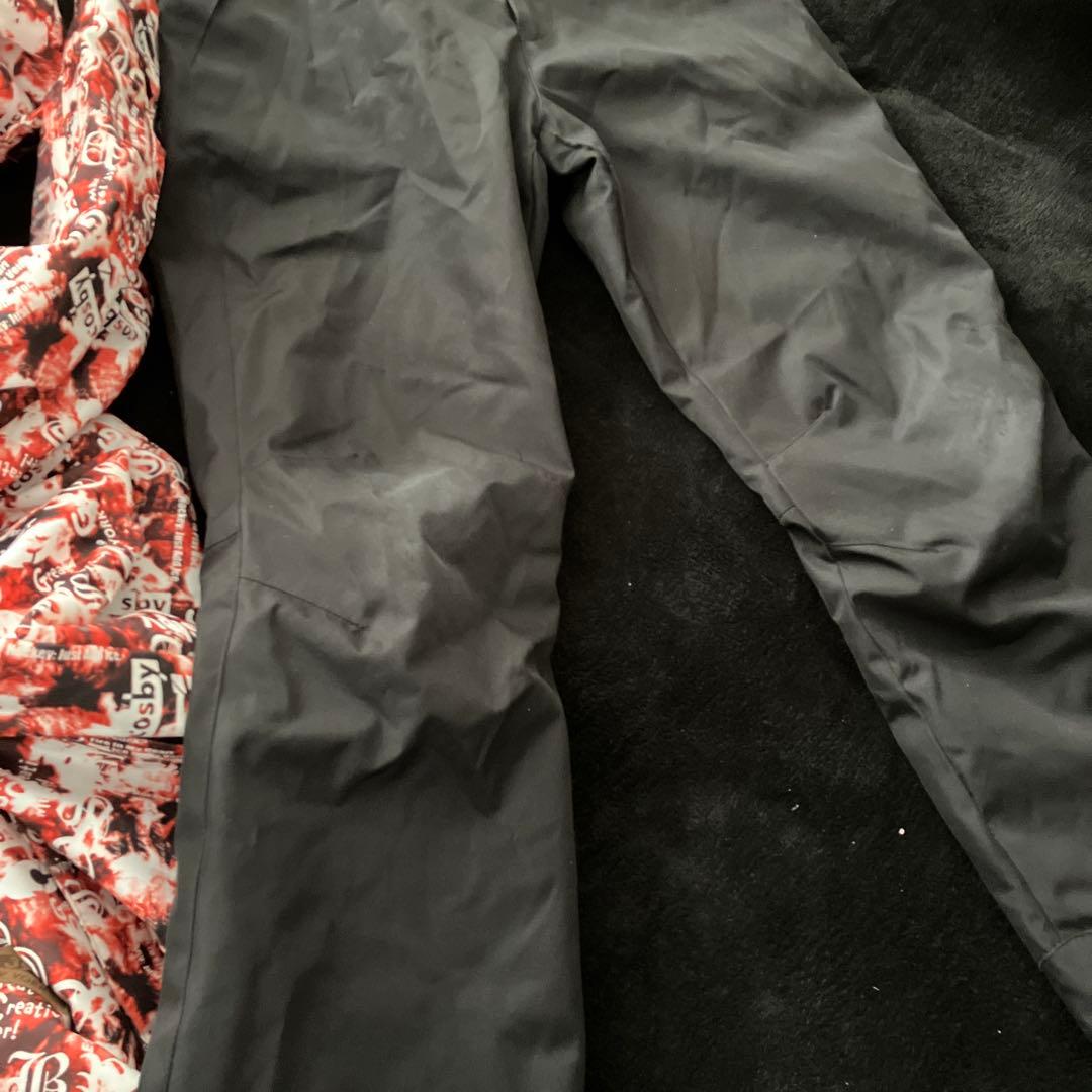 160 Cosby 子ども用スキーウェア オレンジ・白・黒