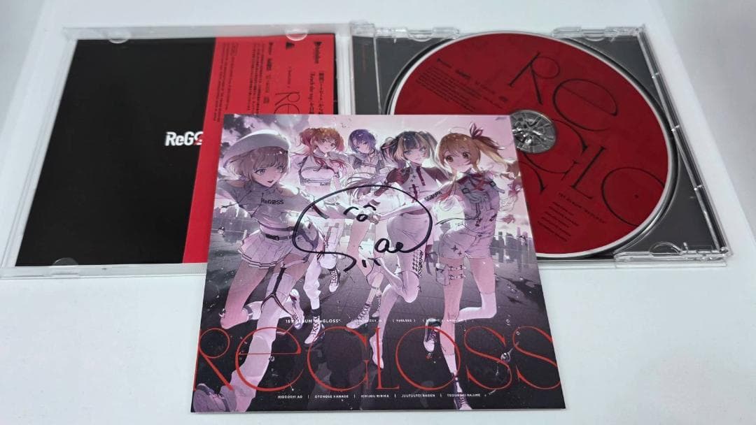 そ*だ様 ホロライブ ReGLOSS 1stアルバム 火威青 直筆サイン